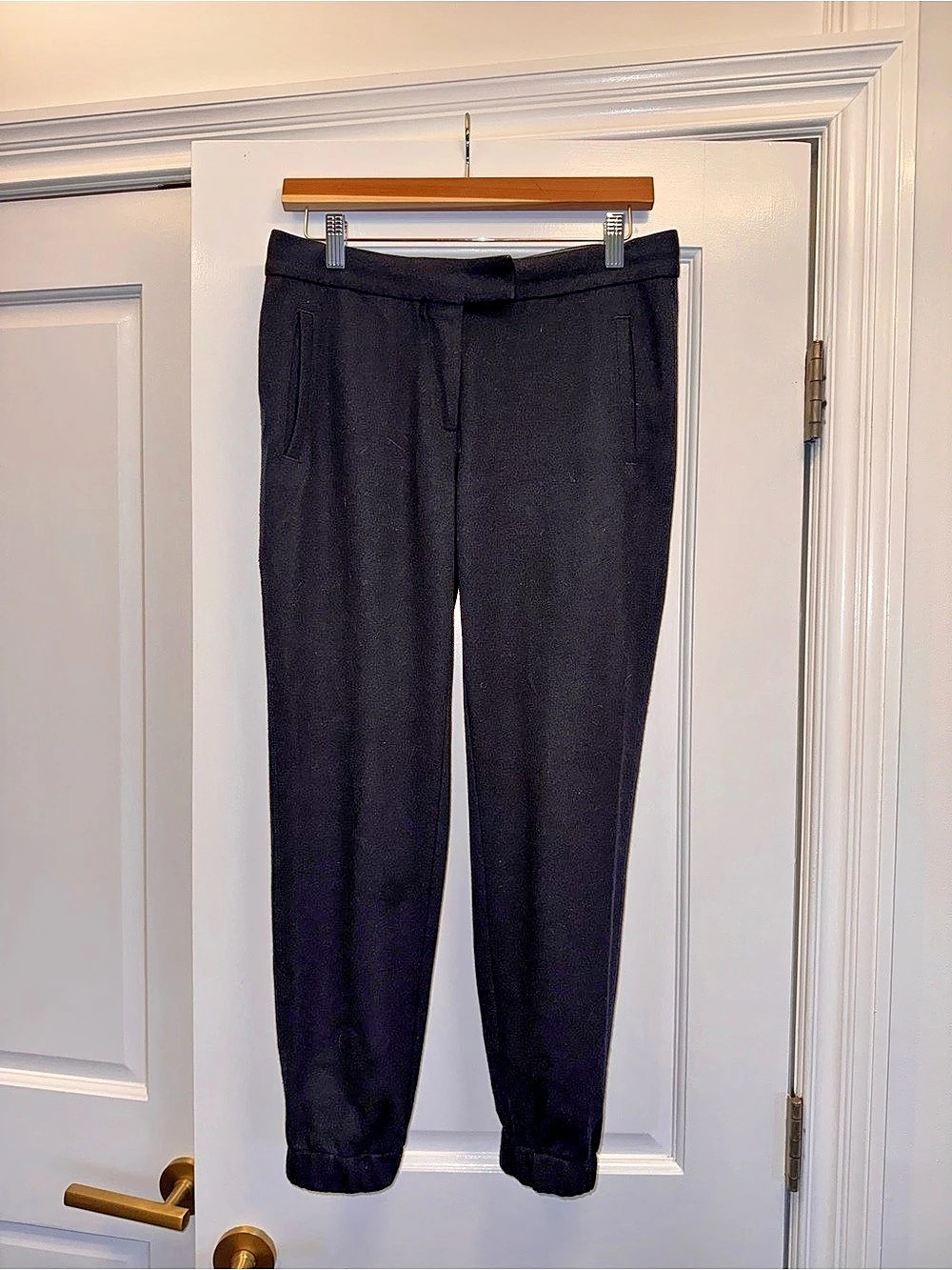 J.McLaughlin Navy Wool Jogger Pants